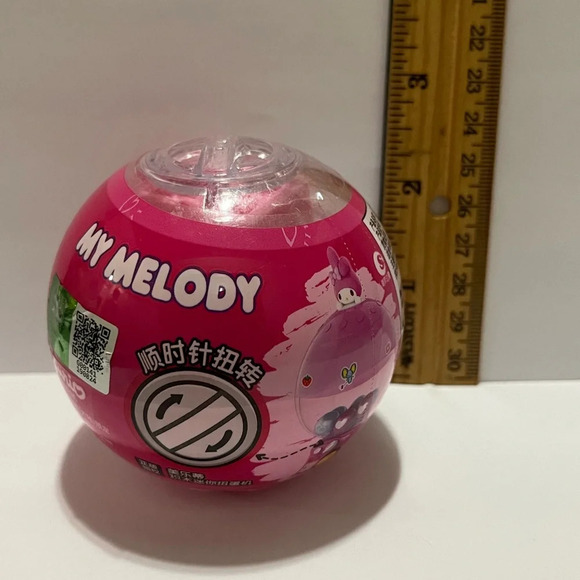 Sanrio My Melody Gachappon Gumball Machine Style Toy - Picture 5 of 6